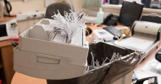The Importance of Oiling Your Paper Shredders